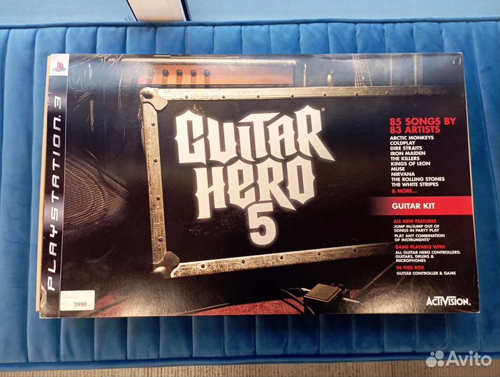 Guitar hero 5 для PS3 гитара