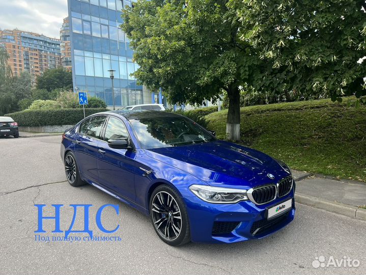 BMW M5 4.4 AT, 2018, 61 345 км