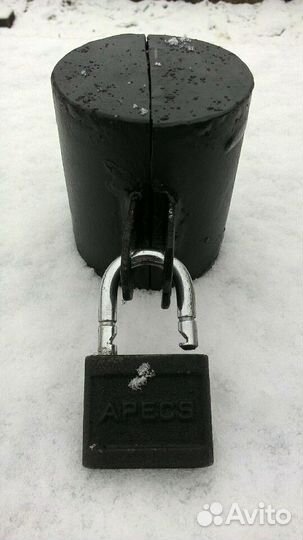 На газель замок