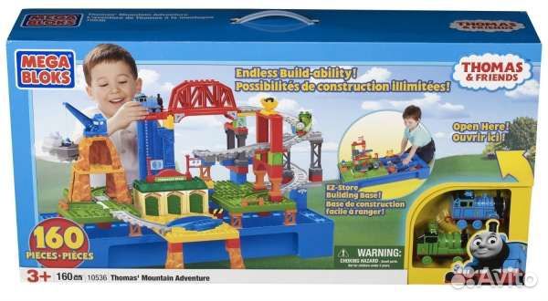 Лего мегаблокс томас и ледяная пещера