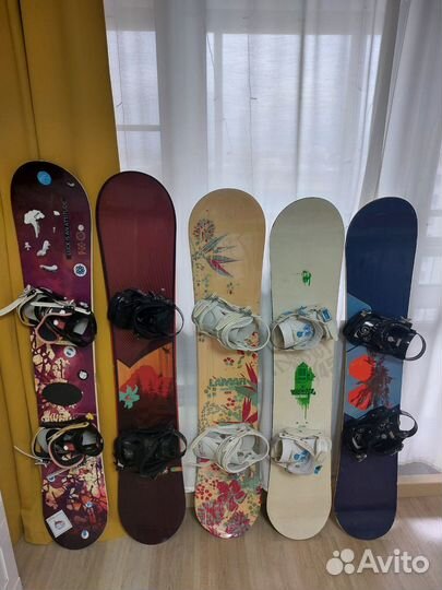 Доска для сноуборда и ботинки