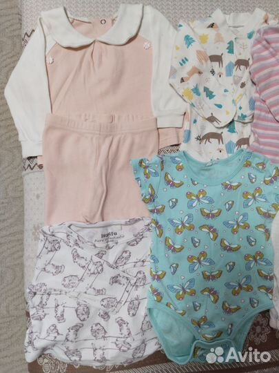 Одежда пакетом на девочку 62 68