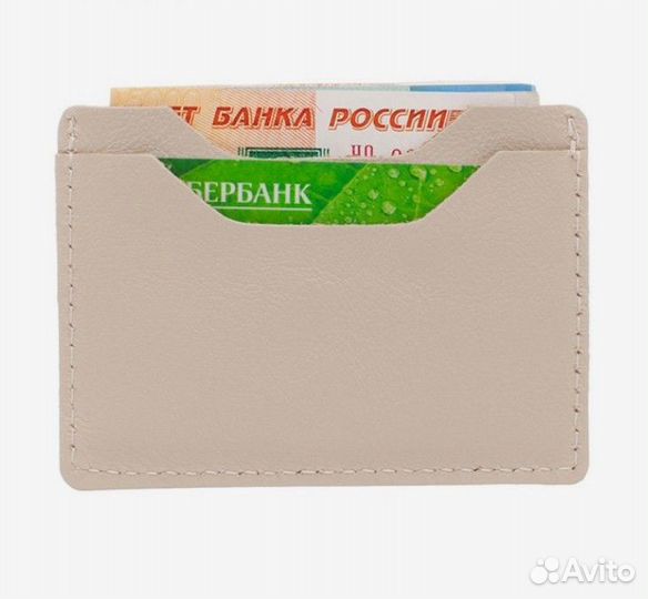 Кардхолдер с принтом Eshemoda В Париж кожа Россия