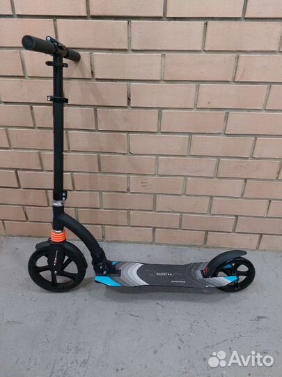 Самокат на больших колесах, алюминиевый