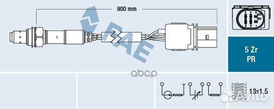 Лямбда-зонд VAG 75032 FAE