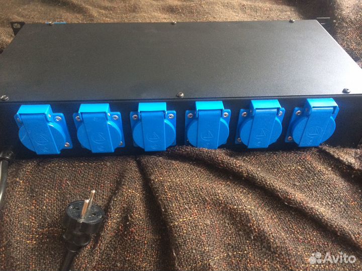 Сетевая раздача, распределитель питания, 16А 1999г