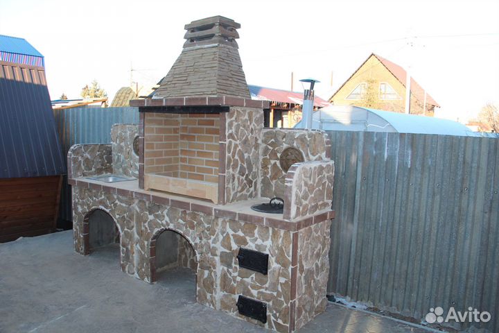 Модульная зона Барбекю за 7 дней