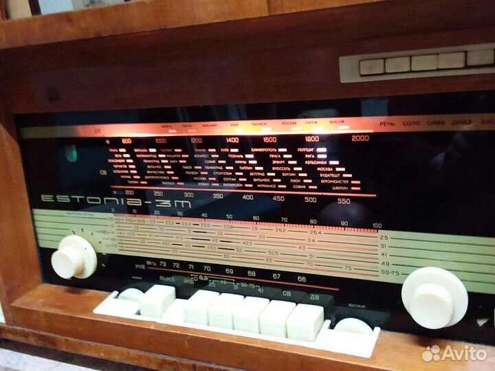 Ламповая радиола Эстония 3м