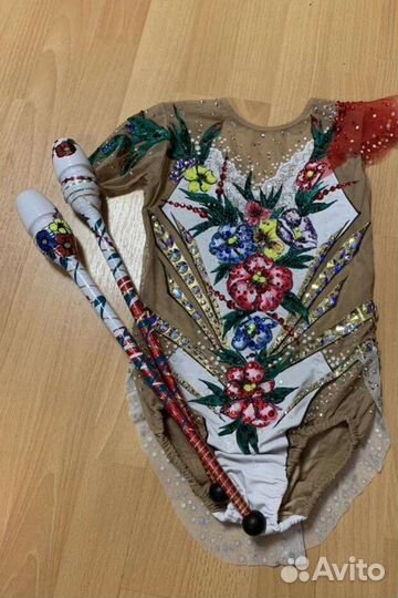 Купальник для художественной гимнастики 140-150