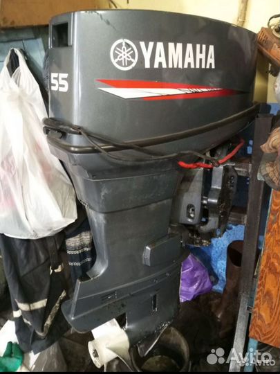 Лодочный мотор ямаха 55 бедс 2013г.в