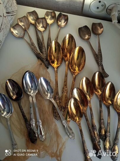 Столовые приборы мельхиор