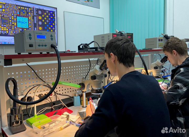 Обучение ремонту телефонов iPhone и Android