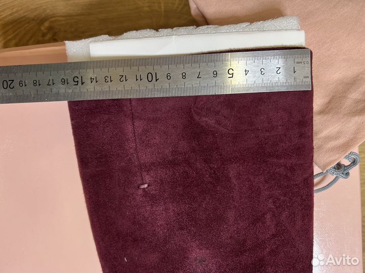 Сапоги замшевые зимние женские 39 размер