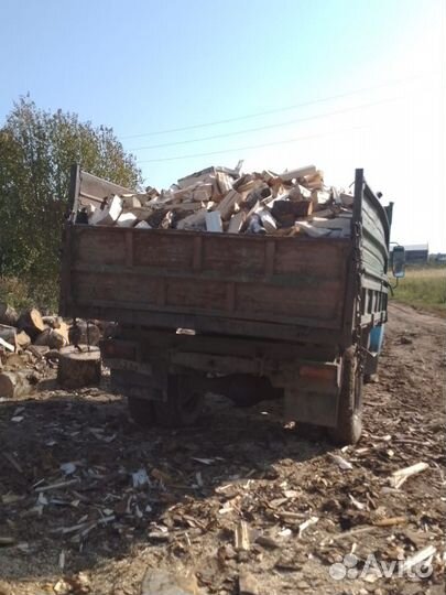 Дрова чурками/колотые, горбыль