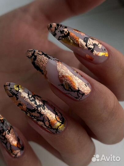 Маникюр наращивание