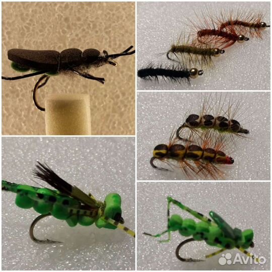 Мушки на щуку, окуня, голавля, жереха