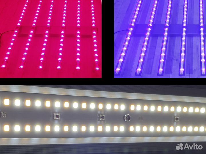 Светильник квантум board фитолампа LED 640w uv ir