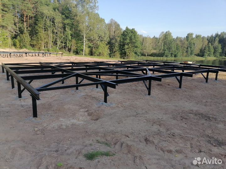 Винтовые сваи с монтажом и доставкой