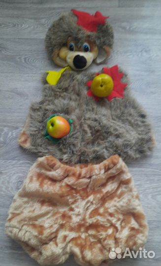 Новогодний костюм ёжика