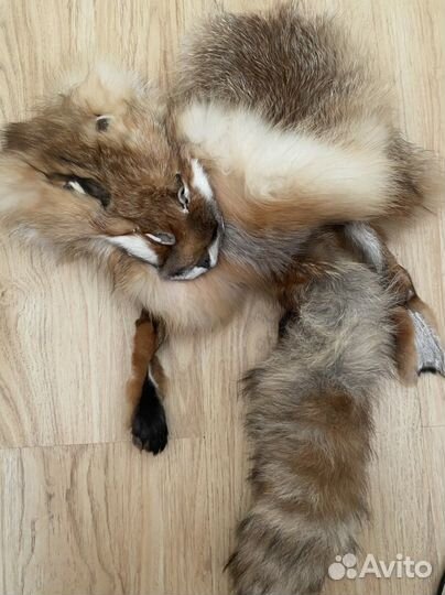Горжетка / мех / шкура лисы