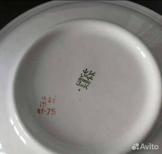 Тарелки СССР