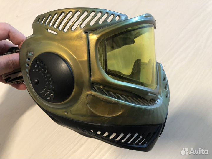 Пейнтбольная маска V-Force Grill, JT Proteus Gold