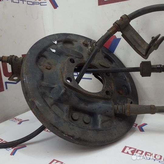 Щит тормозной барабанный задний левый KIA RIO-2