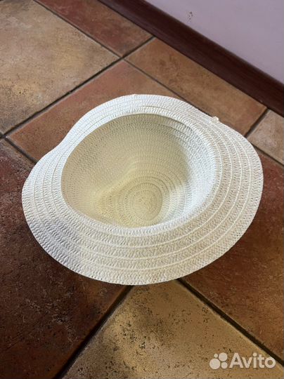 Соломенная шляпа детская