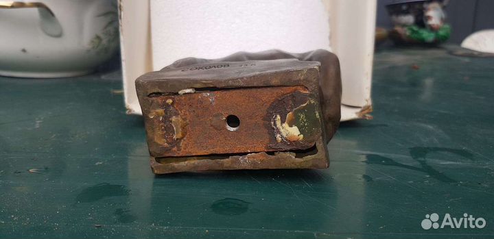 Бюст дзержинского бронза 73 г