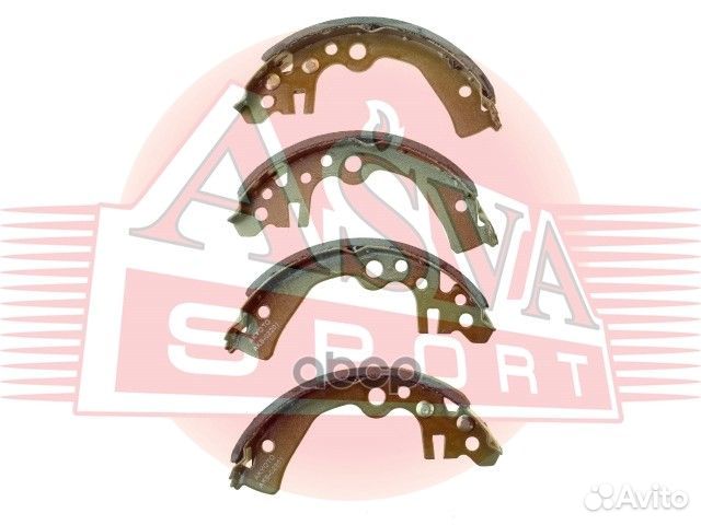 Колодки тормозные nissan AKS02201 akyoto