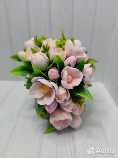 Мыльные букеты