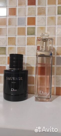 Dior addict eau fraiche 50ml, Savage elixir 60ml