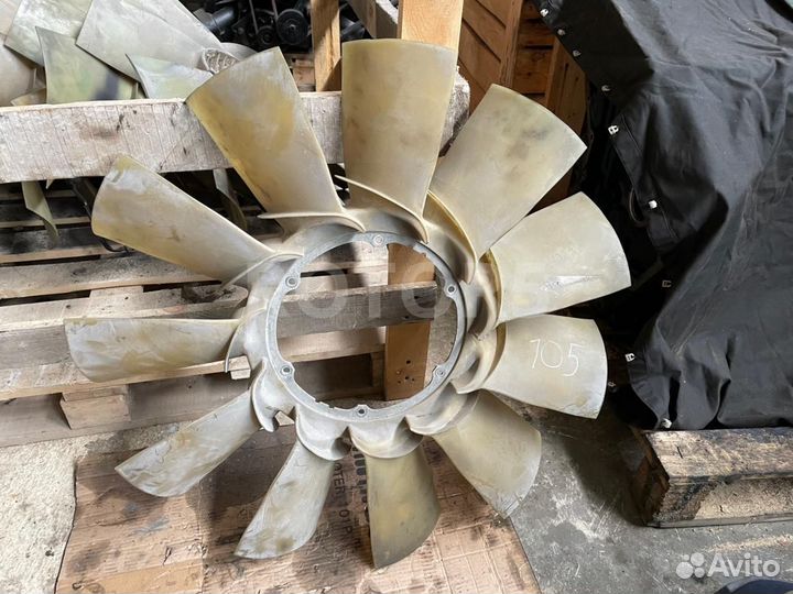 Крыльчатка вискомуфты DAF XF 105 2006 1644886