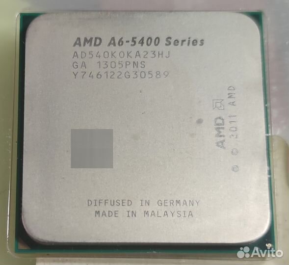 Процессор AMD A6 5400K FM2 ad540k0ka23hj