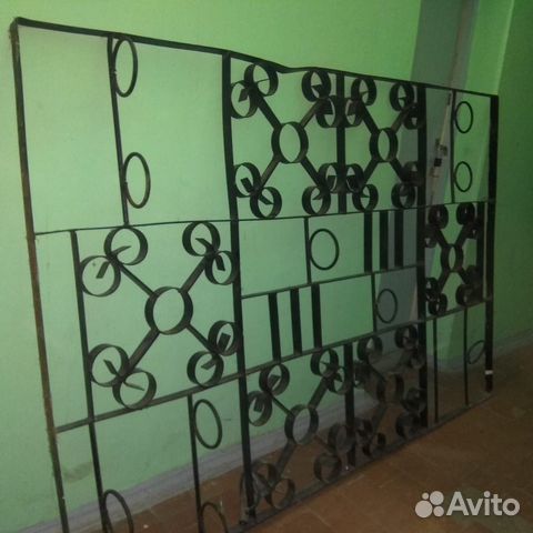 Решетки металлические 220 на 150 см 4 см ширина
