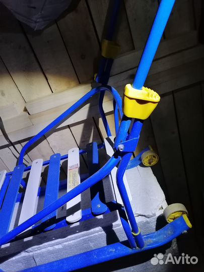 Детские санки с колесами