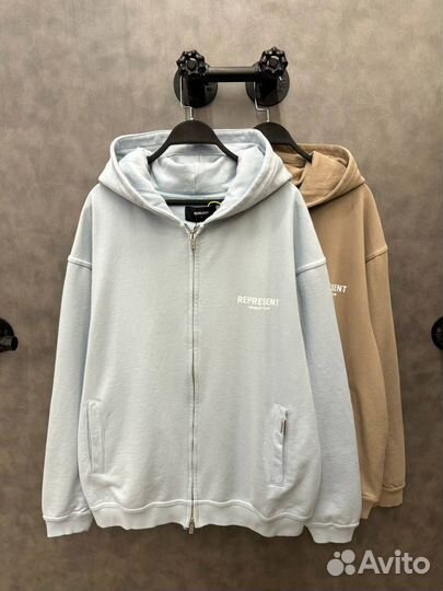 Зип худи represent