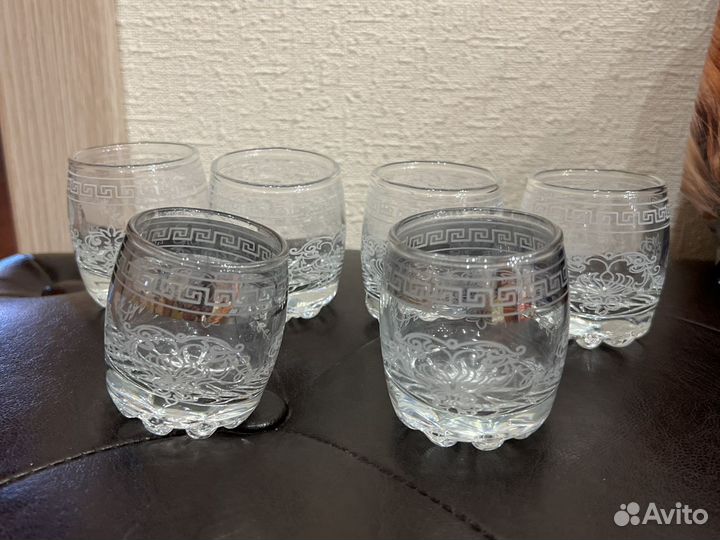 Фирменные бокалы Martini, Bohemia и др