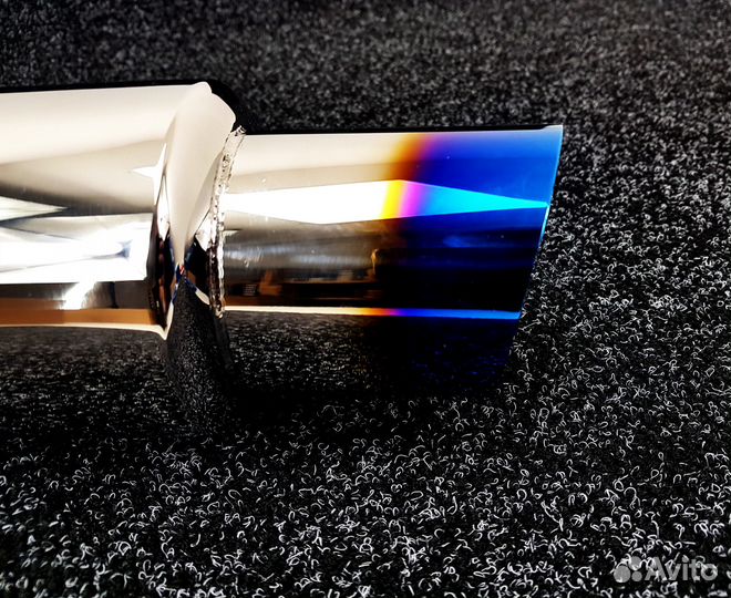 Бочка маленькая глушитель прямоточный 51мм ) 76мм