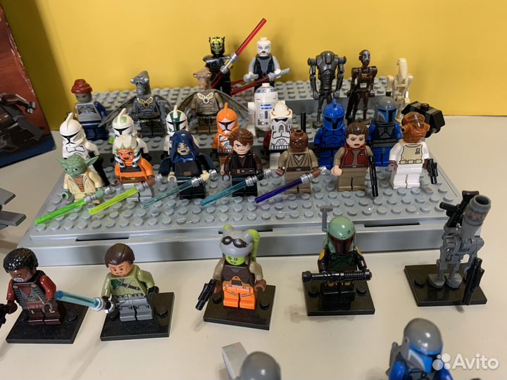 Lego Star Wars минифигурки и наборы