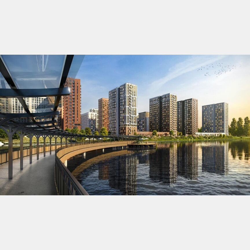 2-к. квартира, 51,1 м², 10/16 эт.