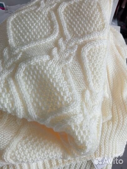 Плед для выписки новый