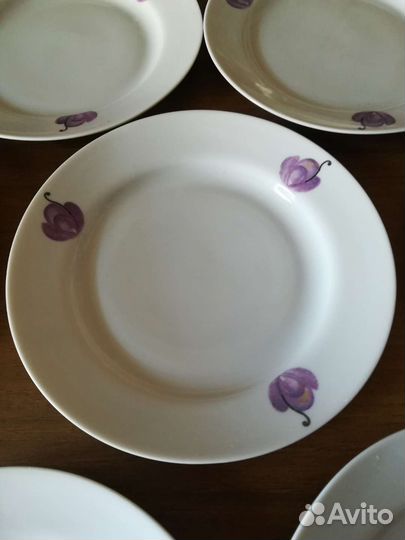 Princip тарелки,десертные тарелки Дулево