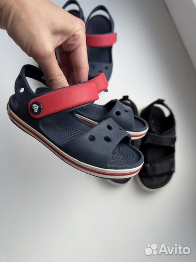 Сандалии next 24, crocs c8