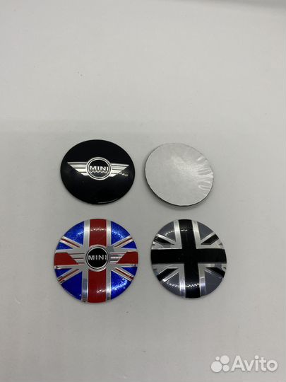Наклейки колпачка диска эмблема mini