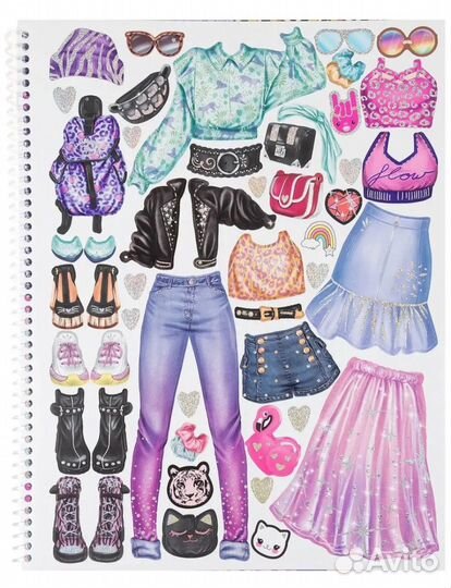 Альбом top model для рисования