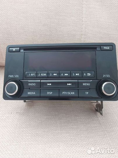 Штатная магнитола на mitsubishi asx