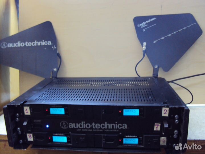 Сет 4х радиосистем audio-technica 3000 серии