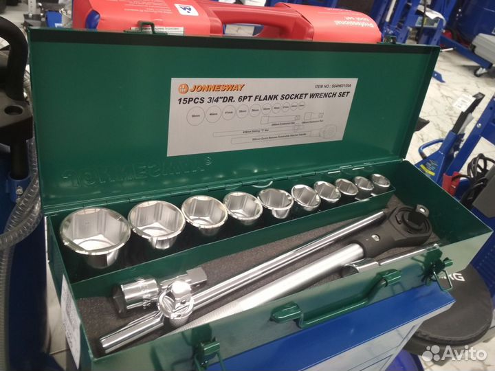 Набор головок торцевых 3/4