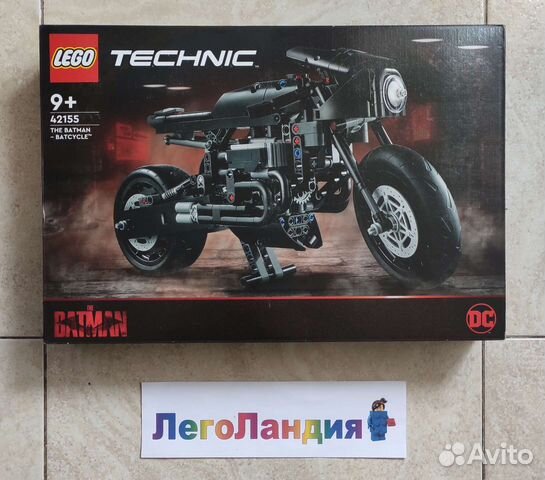 Lego Technic 42155 Бэтмен Бэтцикл